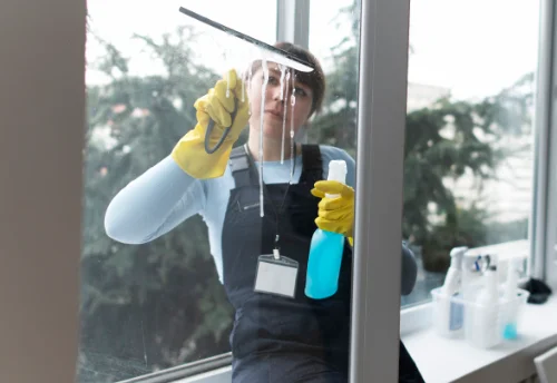 Nettoyage de vitres intérieures et extérieures à Lugarde